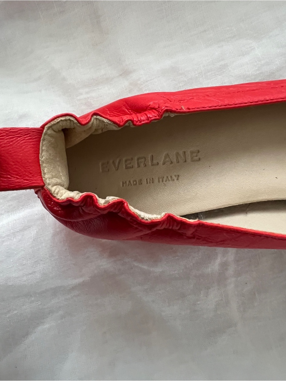 Everlane The Day Heel Red US Women’s 8.5 - Picture 4 of 4